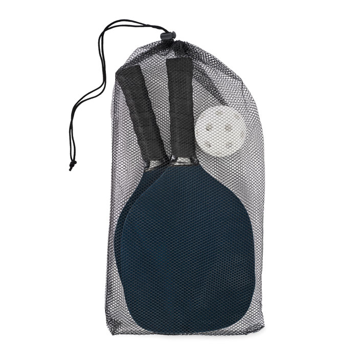 Jeu de pickleball personnalisé Setty Bleu marine